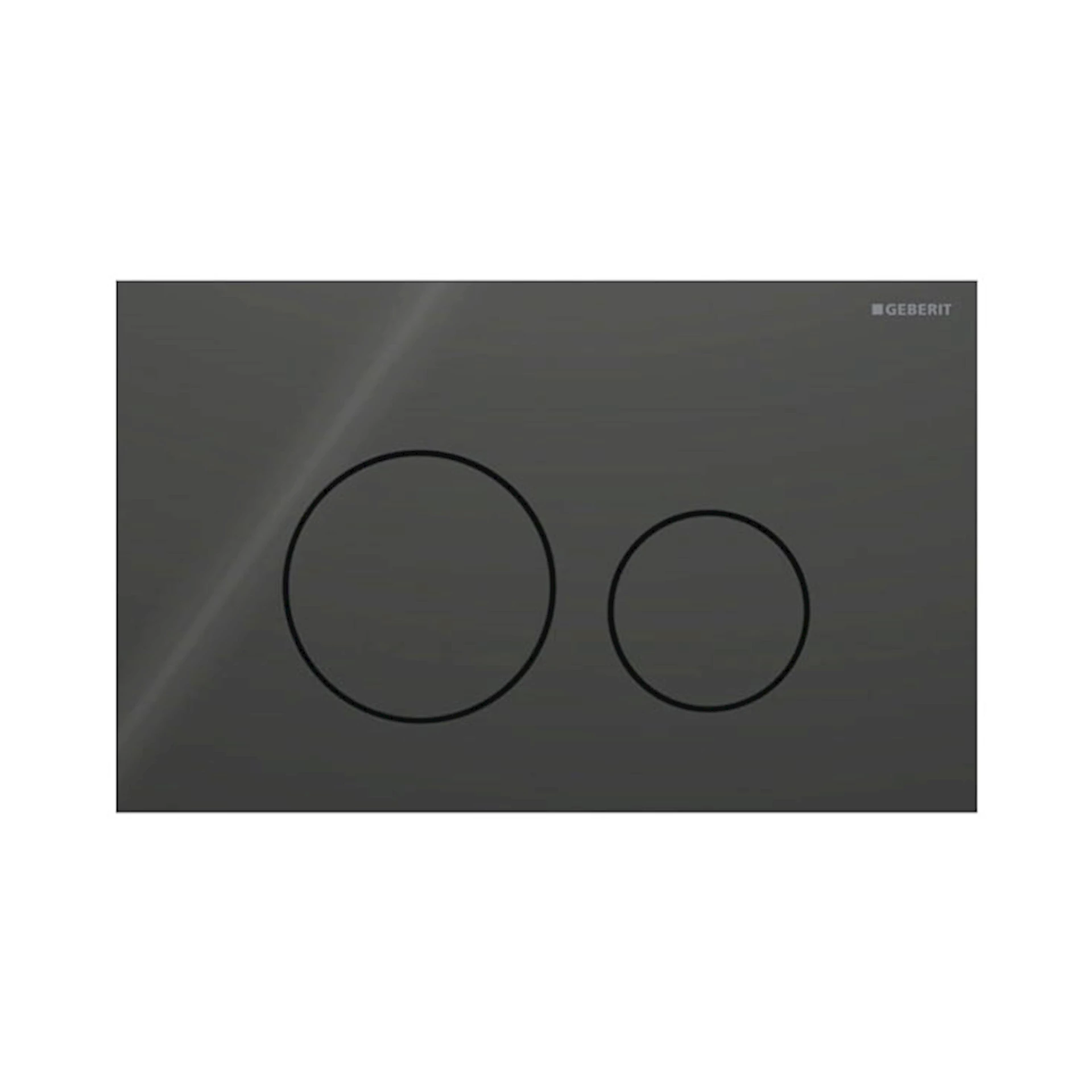 NRF1387340 - Geberit Sigma40 betjeningsplate matt sort - 